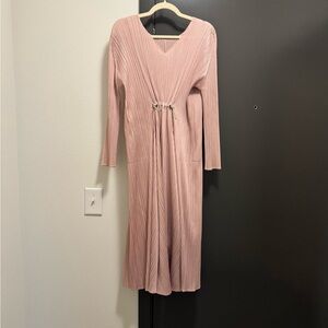 Issey Miyake Pink MIDI dress size 5